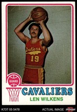 1973 Topps #165 Lenny Wilkens Cavaliers HOF Providence College 4 - VG/EX