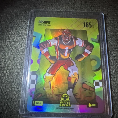 Bo Jackson Battle Arena BOSHPIT RAD Fire Battlefoil Chris Bosh RAD-58