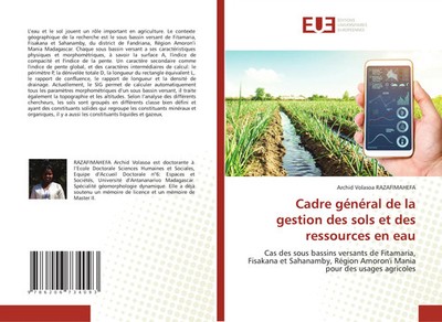 Cadre général de la gestion des sols et des ressources en eau Razafimahefa Buch