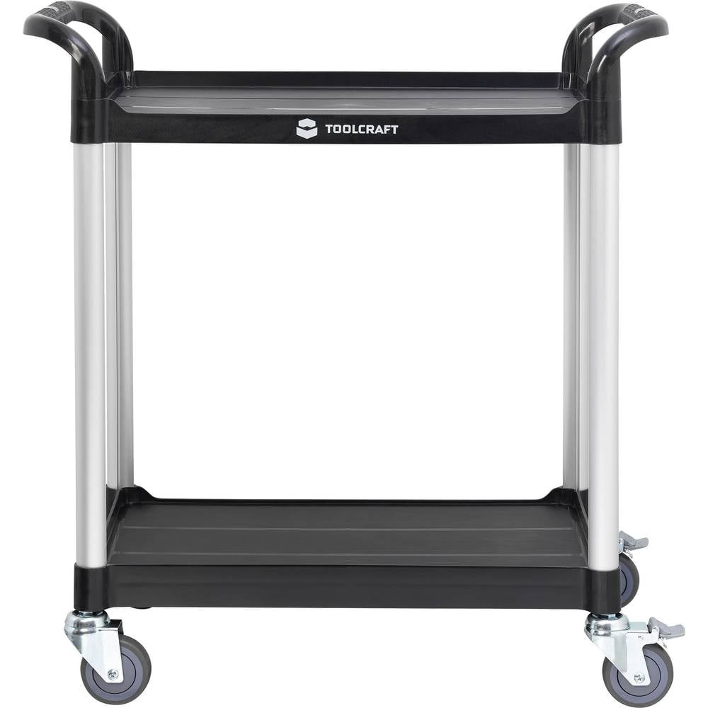 Chariot de service 2 niveaux TOOLCRAFT pour transporter outils et pièces