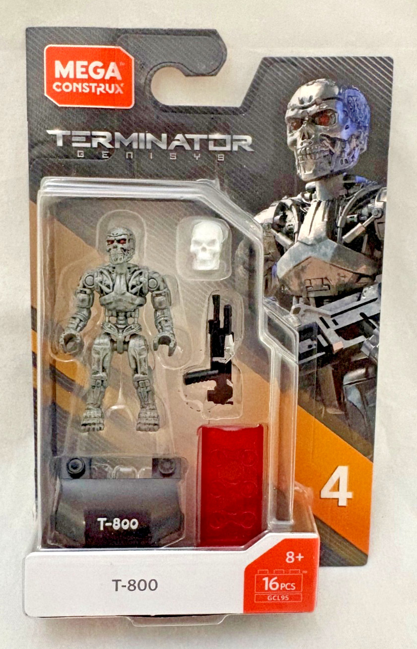 Mega Construx - Heroes - T-800 - TERMINATOR - Genisys - NEW