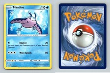 Mantine #61/264 SWSH Fusion Strike Common Pokemon 2021 TCG Card