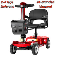 Elektromobil Seniorenmobil 4 Rad Klappbar Reisescooter bis 190kg 6km/h