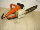 Vintage  STIHL E10  Corded 110v Electric Motor Chainsaw WORKS ( see description)