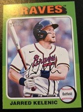 2024 Topps Heritage Baseball Jarred Kelenic #293 Atlanta Braves