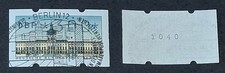 Berlin ATM 300Pfg Zählnummer Esst Ersttag Vollstempel Gummi siehe Foto