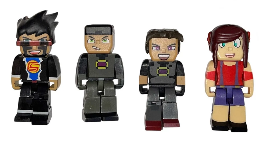 2015 Jazwares TUBE HEROES Mixed Lot of 26 FIGURES/WEAPONS/ACCESSORIES +TOBUSCUS - Image 4 of 4