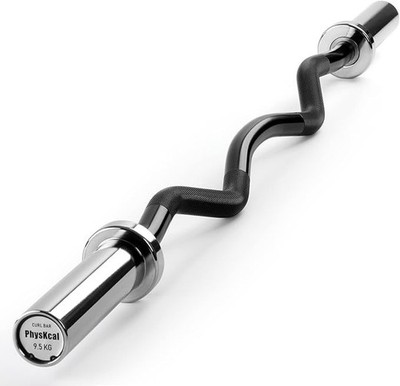EZ Curlstange, 47 Zoll Super EZ Gewichthebestange für Standard 2