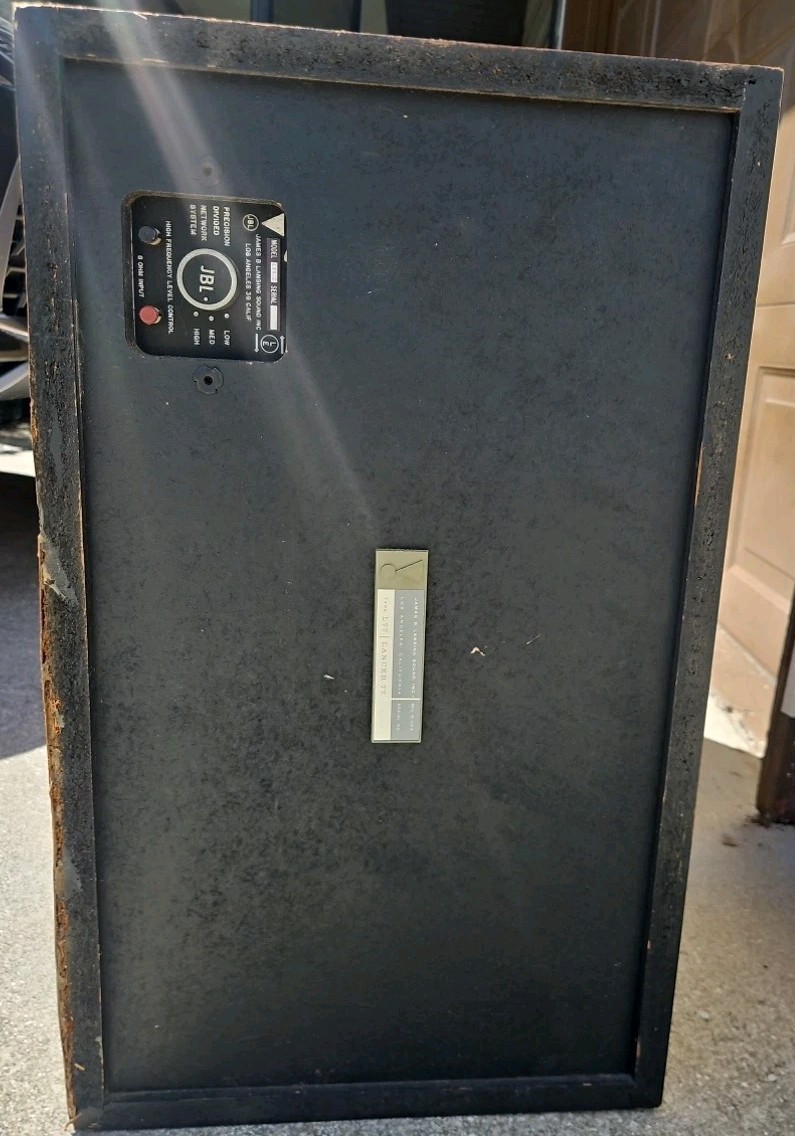 JBL LANCER 77 VINTAGE SPEAKERS BROWN RICH WARM MODEL LX4-2 | eBay