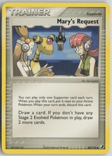 Mary's Request 86/115 Uncommon Unseen Forces Pokemon Lightly Played