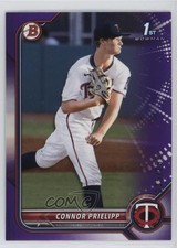 2022 Bowman Draft Purple 235/250 Connor Prielipp #BD-8 17tm