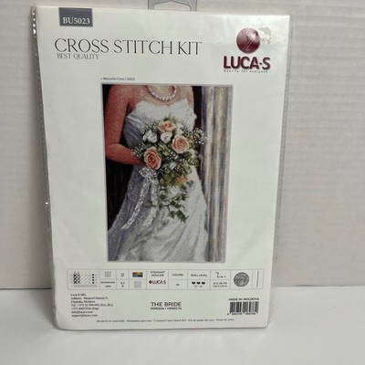 Luca-S The Bride Counted Cross Stitch Kit BU5023 Marcello Corti Zweigart Aida