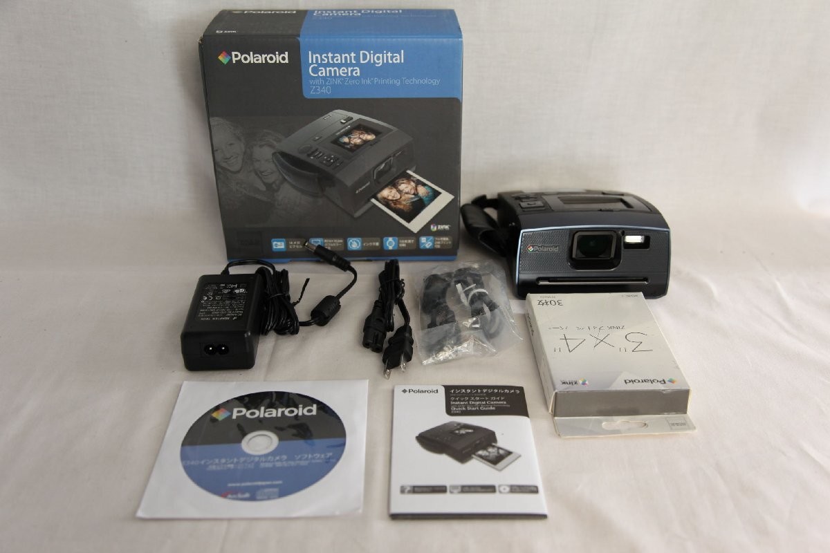 Instant Digital Camera Z340E with Quick Print 0402 Model-image