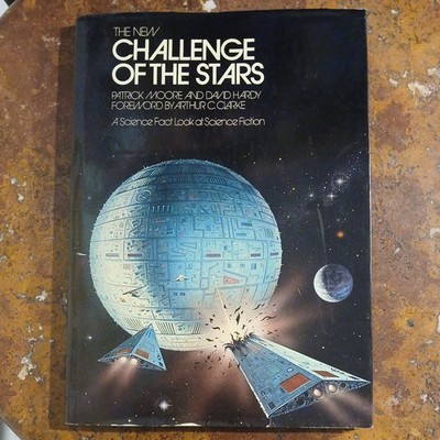 THE NEW CHALLENGE OF THE STARS By Patrick Moore & David Hardy HC Hardcover 1978