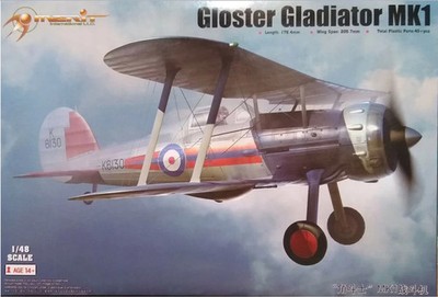 Merit 1/48 Gloster Gladiator Mk1 64803C OPEN BOX SALE!