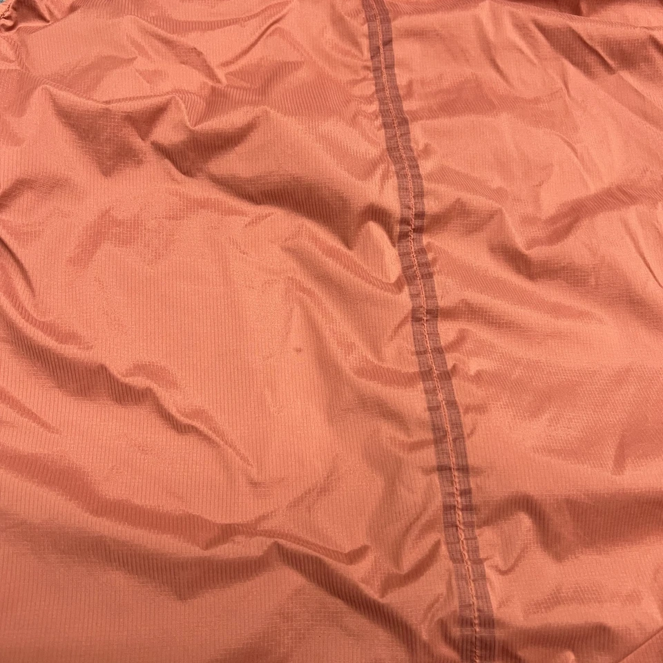 Athleta Levitate Tank Womens Medium Orange Hooded Lightweight Ripstop Hiking Top - Image 4 of 4