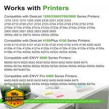 Ankink 67XL Ink Black Tri-Color 2 Pack for HP DeskJet Envy