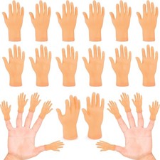 30 Pcs Tiny Finger Hands Mini Hand Puppets Funny Novelty Gag Party Favors NEW