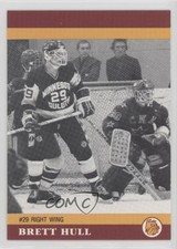 1990-91 University of Minnesota-Duluth Brett Hull Brett Hull #10 HOF 18g5