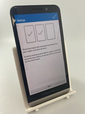 BlackBerry Z30 schwarz Vodafone 16GB 5,0''Touchscreen Smartphone gesprungen unvollständig