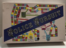 Police Pursuit Board Game New 1987 Vintage Rare Hard to