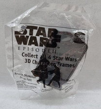2002 Hungry Jacks  JANGO FETT 3D CHARACTER FRAME  Ep II Attack of the Clones