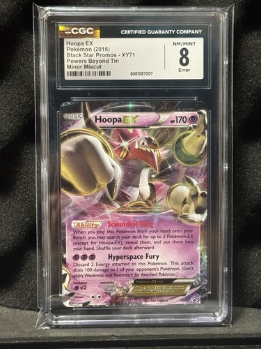 Hoopa-EX graded CGC 8 for sale on eBay