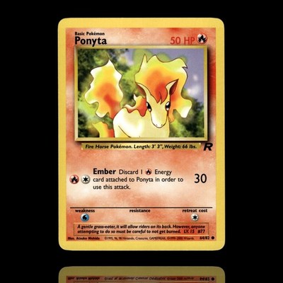   Ponyta | Team Rocket | Common | 64/82 | MP