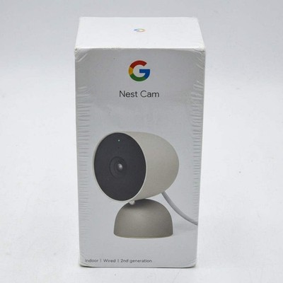New Google Nest Cam Indoor Wired 2nd Generation GJQ9T | eBay
