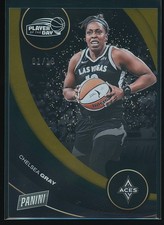 Chelsea Gray 2025 Panini WNBA Player of the Day Gold /10 #10