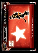 2021-22 Upper Deck Credentials Stars of the Night - First Star Sidney Crosby