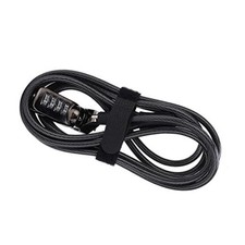 Laptop Combination Lock Security Cable, Theft Deterrent Keyless Lock with 4