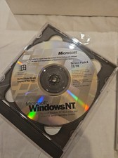 Used Microsoft Windows Nt Server 4.0 Cds 3 Floppies Manuals Service Pack 4
