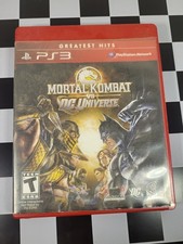 Sony Playstation 3 PS3 Mortal Kombat VS DC Universe Tested & Working (X)