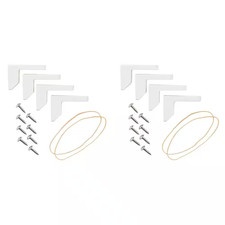 4 Count Safety-T-Bumpers Toilet Seat Stabilizers 2 Total of 2-Packs 