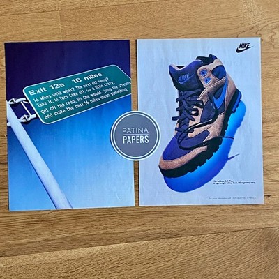 1993 Nike Caldera 3/4 Plus Trekking Boot 90s retro Vintage Ad Werbung Reklame