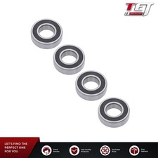 4Pcs 62/28-2RS Bearings 28 58 16mm Double Rubber Seals Deep Groove Ball Bearing