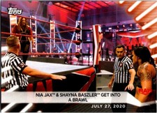 Nia Jax & Shana Baszler #50 Topps WWE Divas 2021