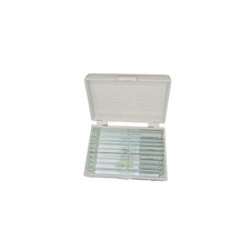 Microscope Slide Plant Set 10 slides. Glass slides and coverslips with quality
