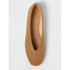 A New Day Women's Size 8 Neve Shoes with Memory Foam Insole Khaki Tan Brown Flat