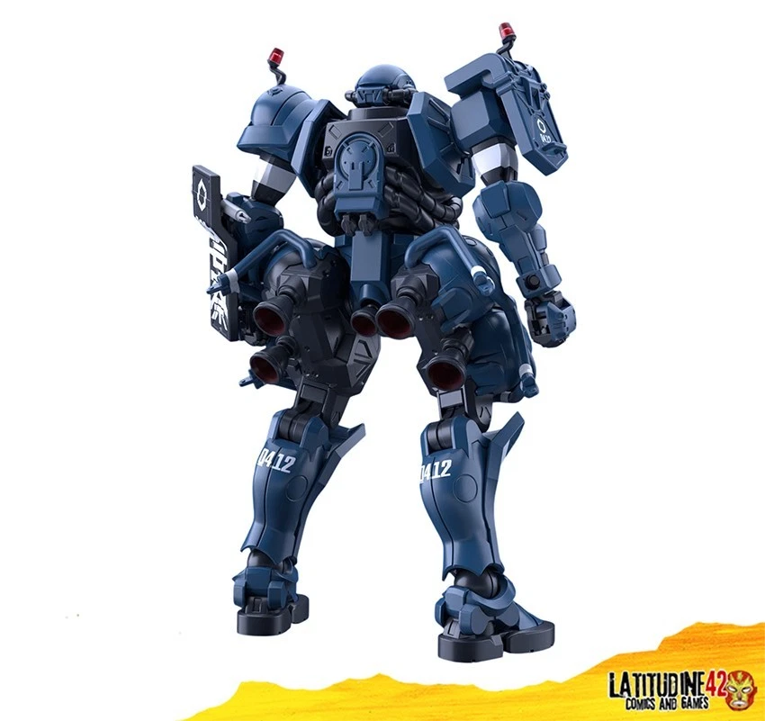 MODEL KIT BANDAI HIGH GRADE HG 1/144 MOBILE SUIT GUNDAM GQUUUUUUX POLICE ZAKU - Immagine 3 di 4