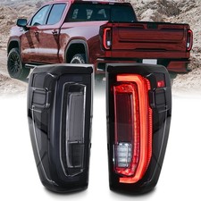 Led Tail Lights Lh Rh Pair For 2019-2024 Gmc Sierra 1500 2500hd Sequential