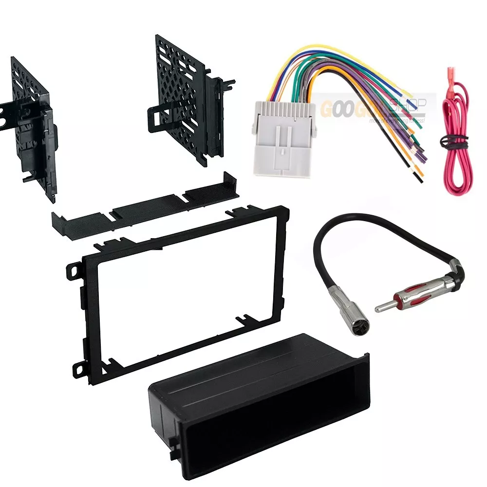 2007 chevy silverado double 2024 din dash kit