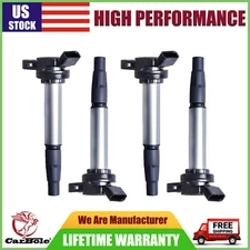 4x Ignition Coils Replacement for Toyota Corolla Prius 1.8L L4 UF596 UF619 C1714