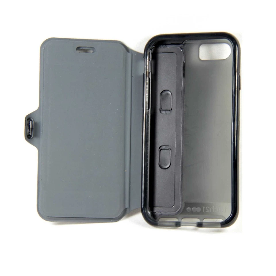 TECH21 CASE FR IPHONE SE 3 SE 2 8 7 EVO WALLET CARD ID CASH SLOT IMPACT T21-5338 - Image 3 of 3