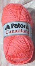 Canadiana Yarn in Bubble Gum Pink - NIP, Worsted Wt. From a Smoke Free Home