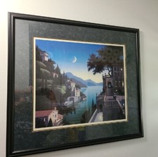 J Buckels Print Princes Kept 34" X 31" Overall Framed Art Print