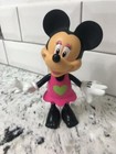5.5" Minnie Mouse Snap N Style Bowtique Bowtoons Pvc Figure Mattel 2011