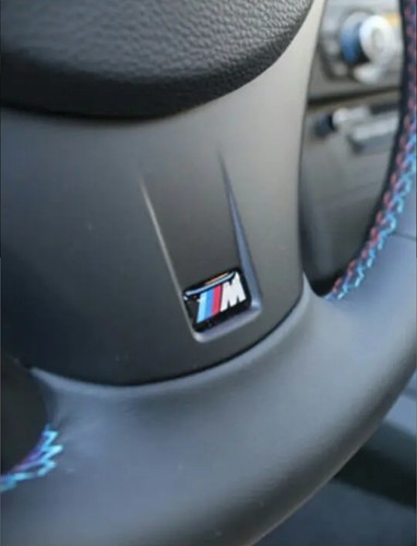 Logo BMW M Pegatinas Llantas y Volante engomado Autoadhesivo x5 Unidades - Imagen 3 de 3
