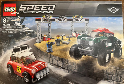 LEGO Speed Champions 75894 1967 Mini Cooper S und 2018 Mini Cooper  - NEU & OVP